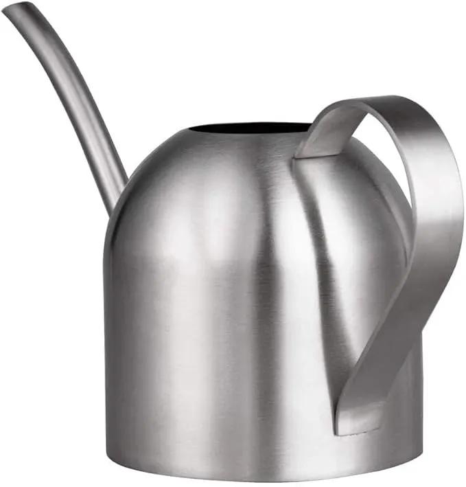 IMEEA Indoor Watering Can for House Plants Stainless Steel Watering Can Metal with Long Spout (33oz/1L) by GreenHaven Gardens