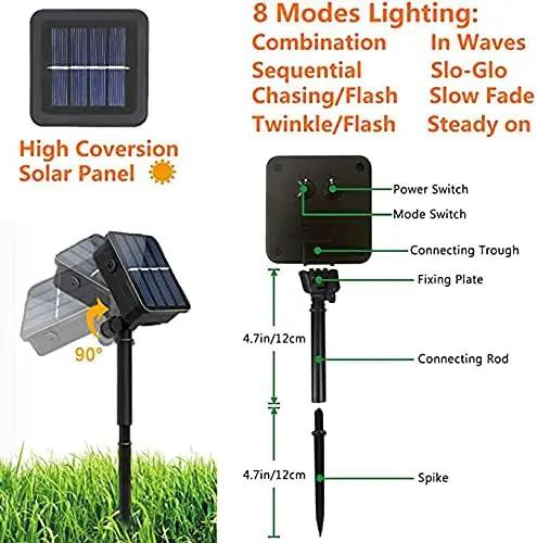 Large Halloween Solar String Lights Outdoor, Pumpkin Lights String with 8 Modes Indoor Outdoor Halloween Decorations Decor with 21.32ft 30 Pumpkin Lights for Halloween Party Yard Patio Bedroom by GreenHaven Gardens