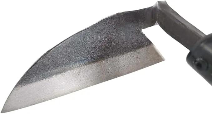 BOHAI Weeding Sickle, Japanese Style Sickle Garden Hoe Hand Weeder Tool Very Sharp Edge(Full Size) by GreenHaven Gardens