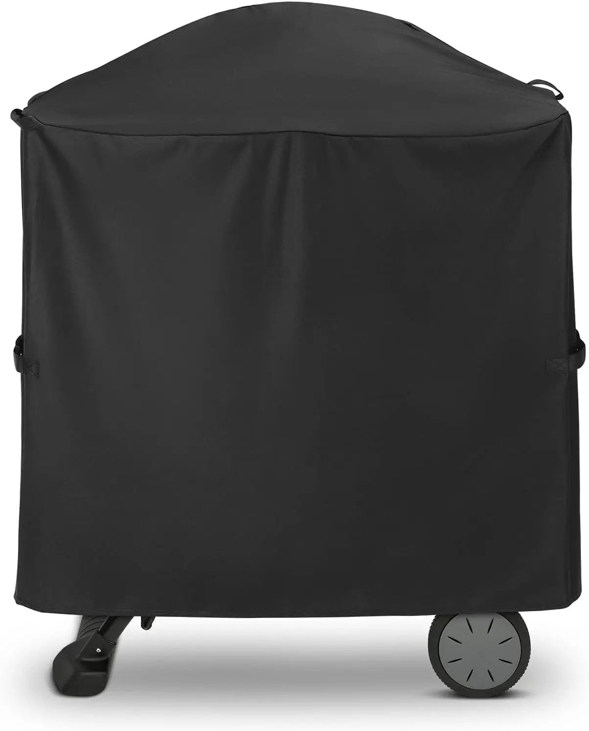 Unicook Grill Cover for Weber Q 100/1000 Q 200/2000 Grills with Q Portable Cart, Compared to Weber 7113, Heavy Duty Waterproof Full Length BBQ Cover, Outdoor Fade Resistant Material, Black by GreenHaven Gardens