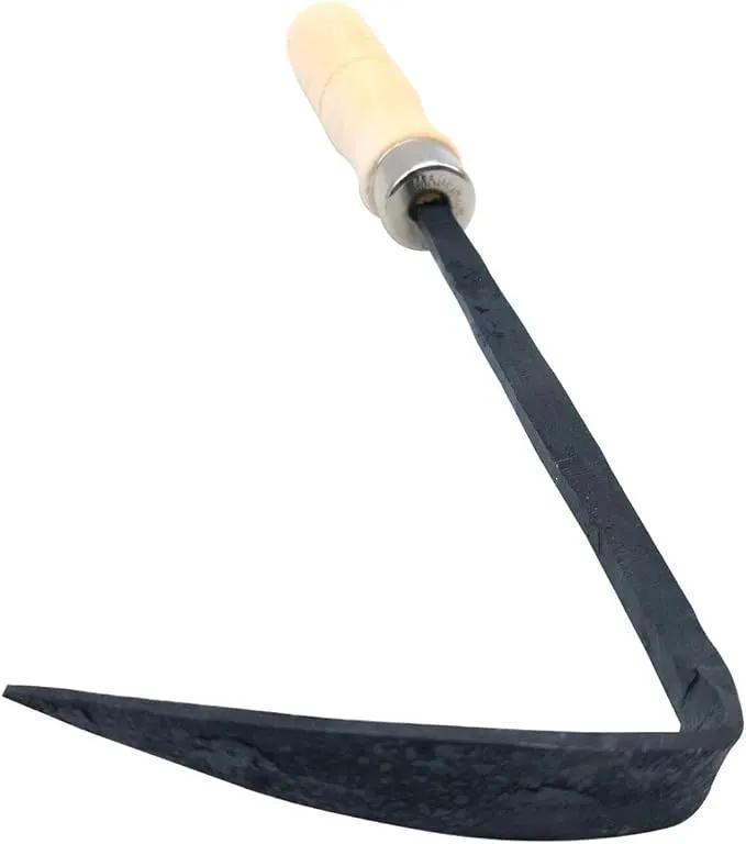 SUPIA Korean Gardening Tool ho-mi Hand Plow Hoe Spade, Trowel, Weeder, and More! an Excellent Tool for use in Any Vegetable or Flower Garden (Grass) by GreenHaven Gardens