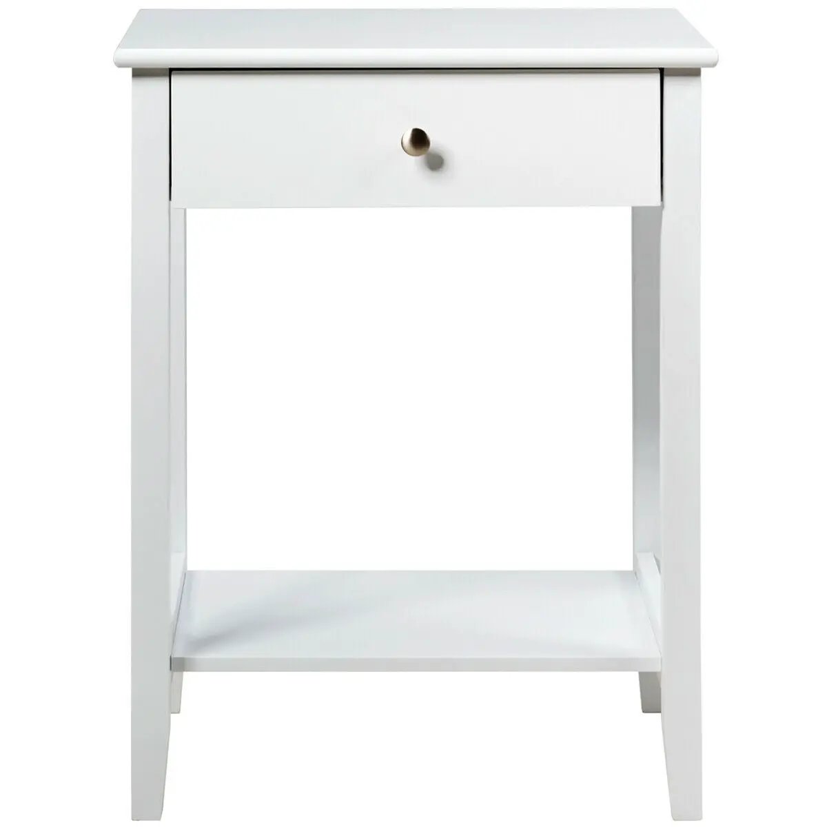 Wooden Nightstand End Table Storage Display by DirectDeals