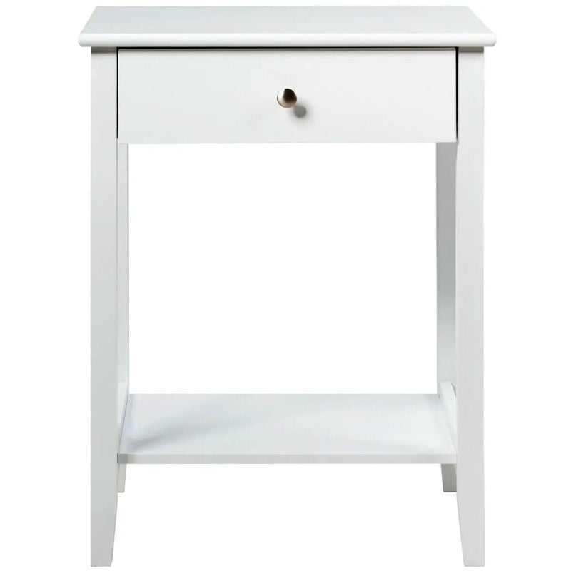 Wooden Nightstand End Table Storage Display by DirectDeals