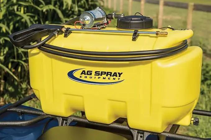 25-Gallon Gold Spot Sprayer – 12V Pump, Deluxe Handgun, 2.2 GPM, 100 PSI, Heavy-Duty Tank, Adjustable Spray Pattern & 15 Ft Hose by GreenHaven Gardens