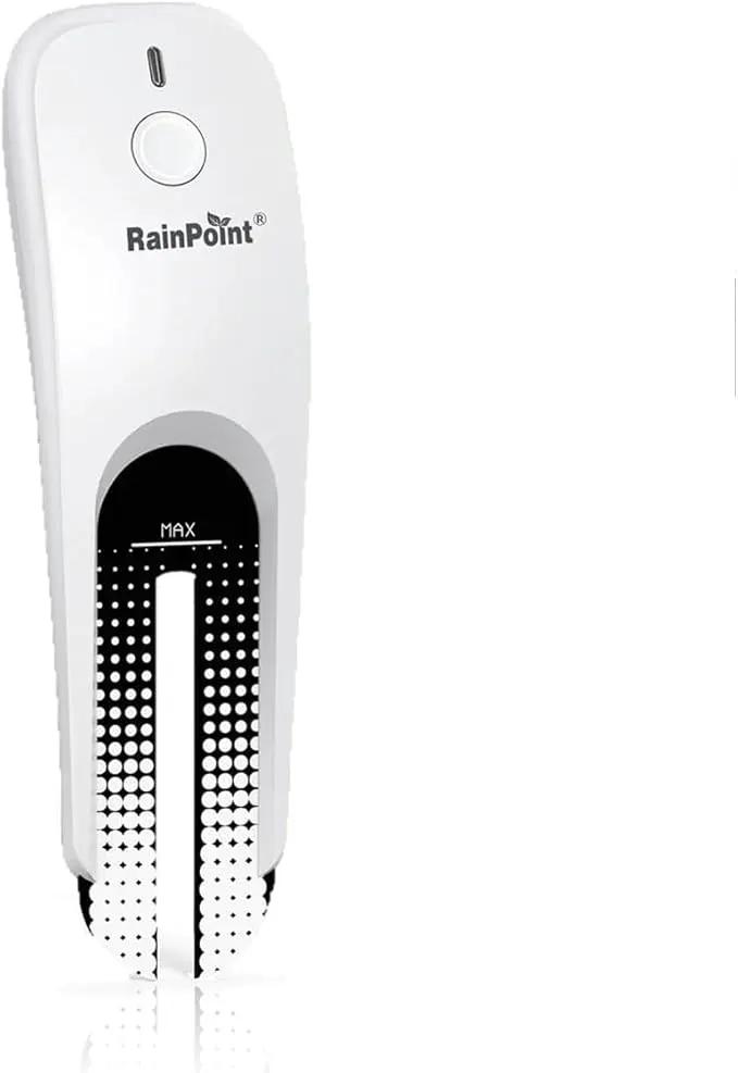 RainPoint 3-in-1 Smart Wireless Soil Moisture Meter for Plants Indoor/Outdoor Without Hub, WiFi APP Temperature Sunlight Sensor for Gardening Lawn Houseplants Monitor Hygrometer by GreenHaven Gardens