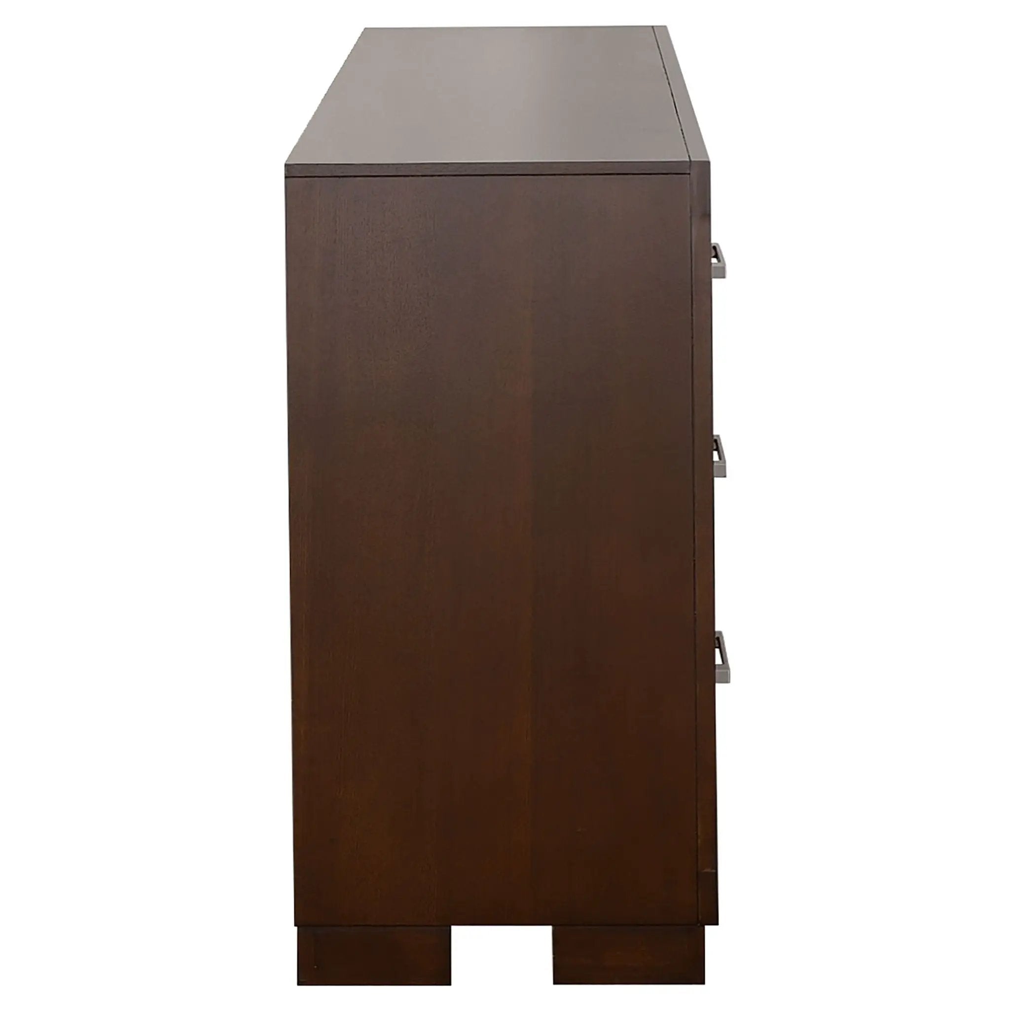 Jessica 6-drawer Dresser Cappuccino by Unique Piece Furniture