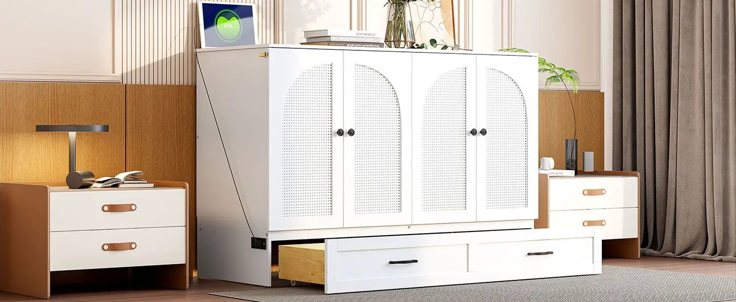Murphy Bed With Large Drawers by HouseOfZazla