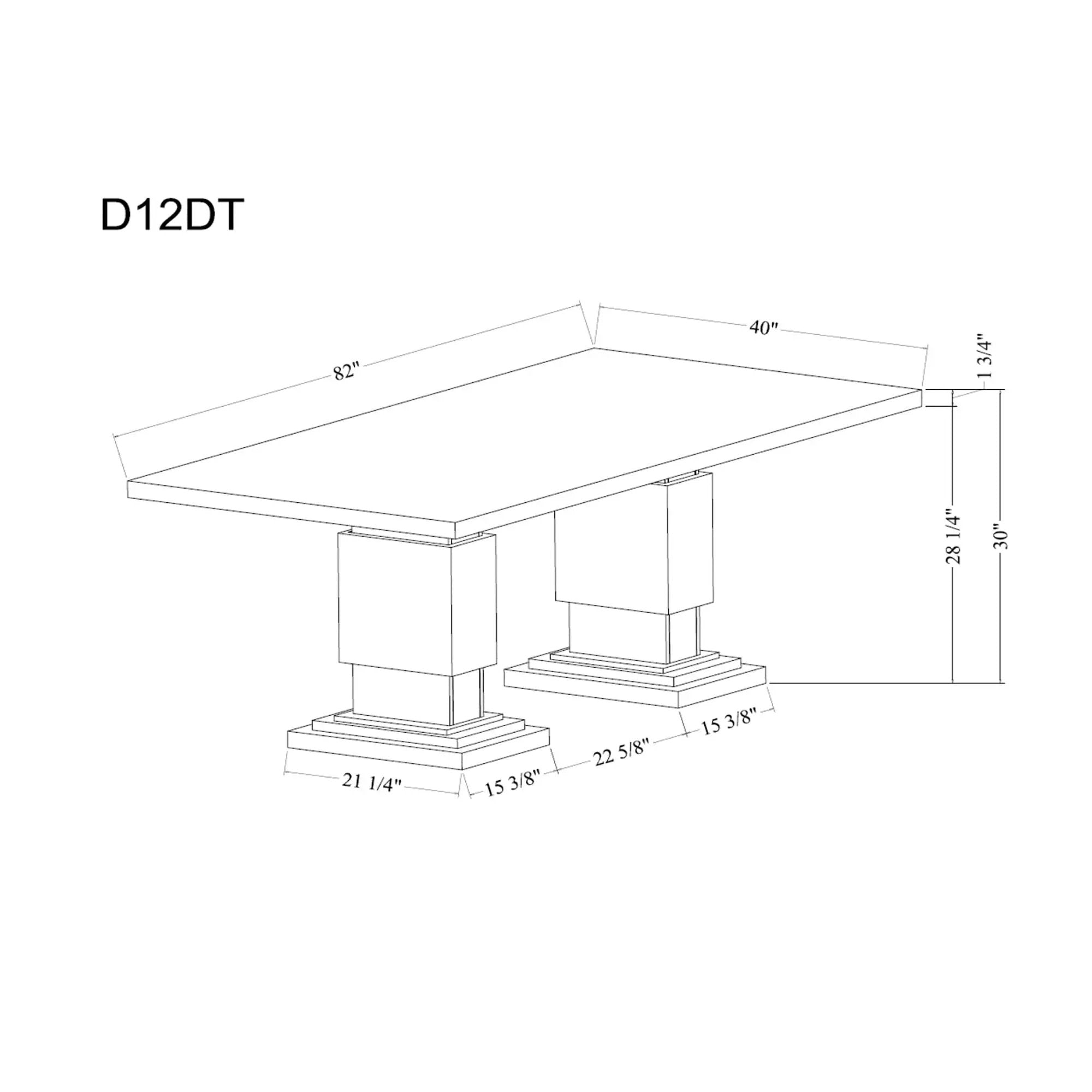 Stacey - Dining Table With Pedestal Base - Beige by Unique Piece Furniture