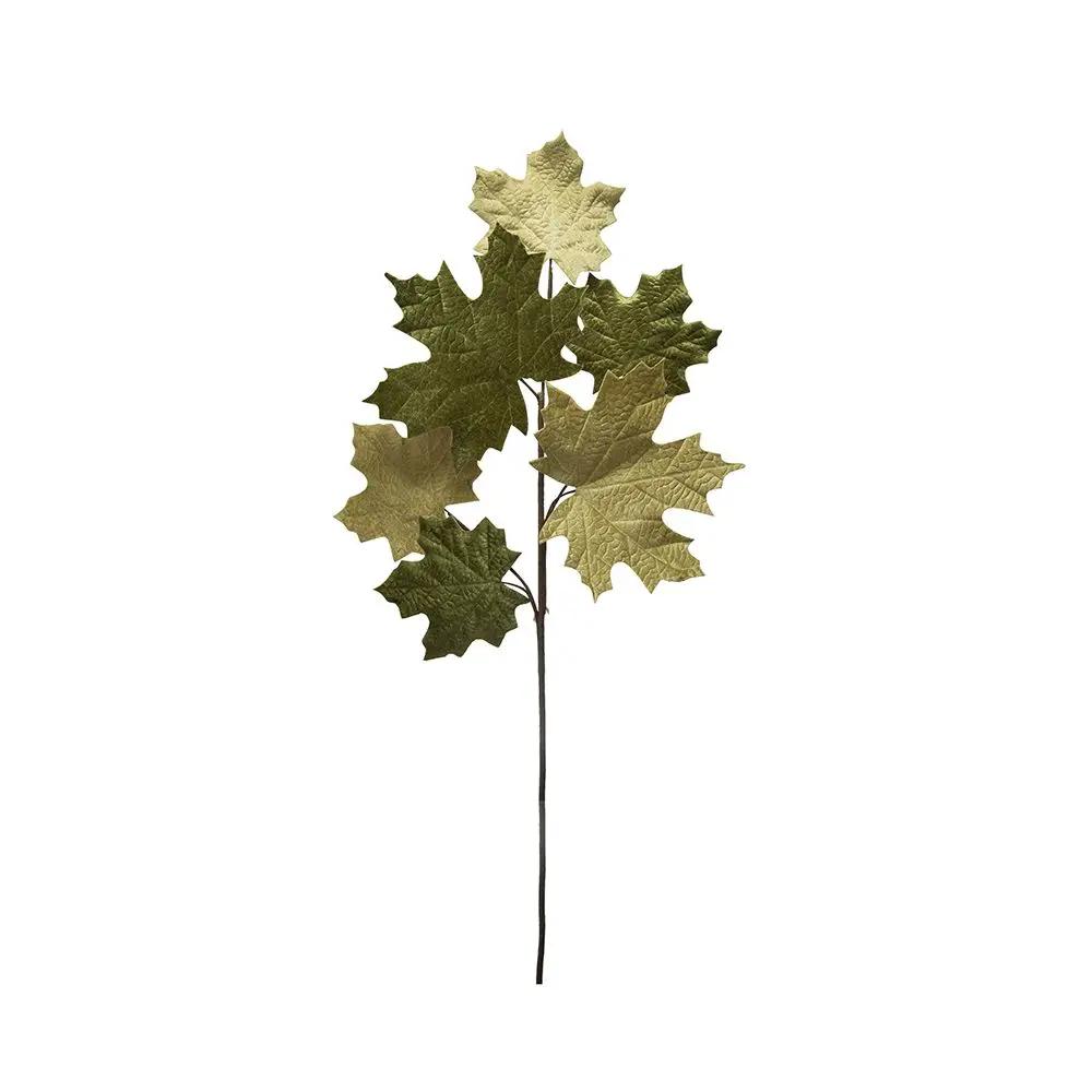 Paper Maple Leaf Spray, Botanicals Decor For Harvest Festival Fall Festival & Thanksgiving Table Decorations by HouseOfZazla