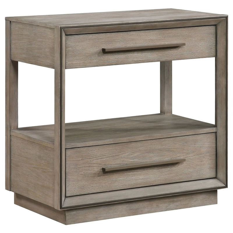 Durango 5-piece Queen Bedroom Set Taupe Oak by Unique Piece Furniture