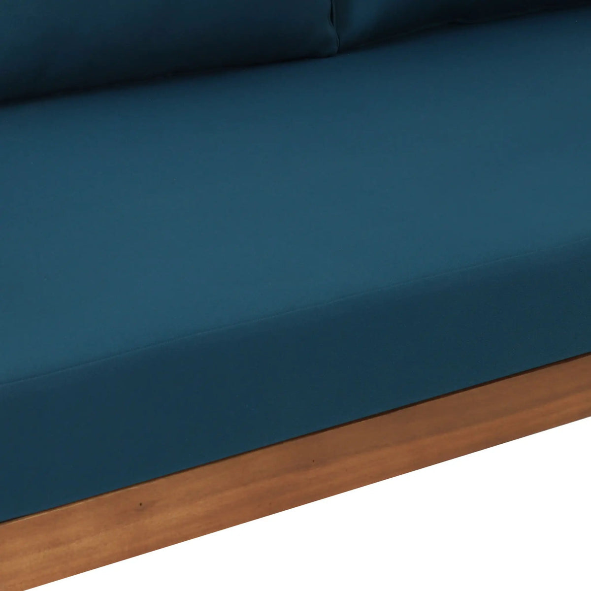 Claremont 3 Seater Daybed Teak Acacia Wood Water Resistant Cushions by HouseOfZazla