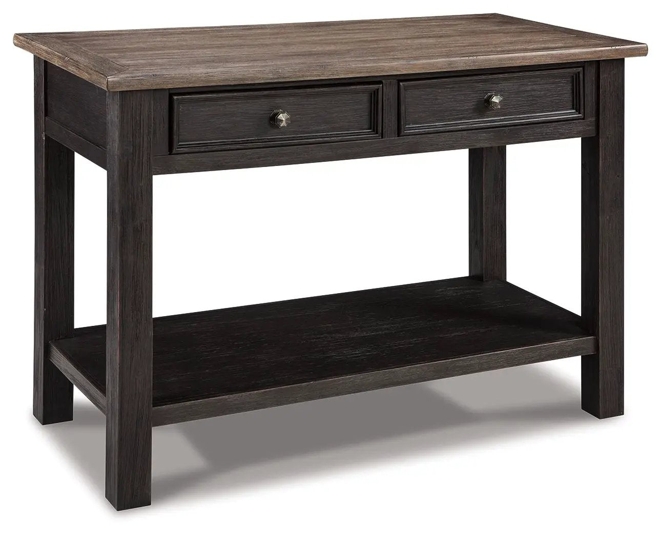 Tyler Creek - Sofa Table - Grayish Brown / Black by Unique Piece Furniture