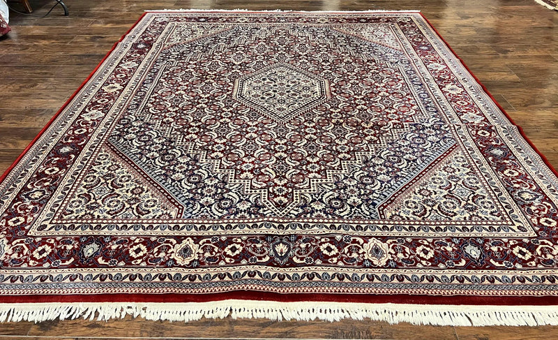 Karastan Rug 8x10, Kara Shah Red Bidjar, Belgium Power Loomed Rug, Wool Pile Karastan Rug, Vintage by Jewel Rugs