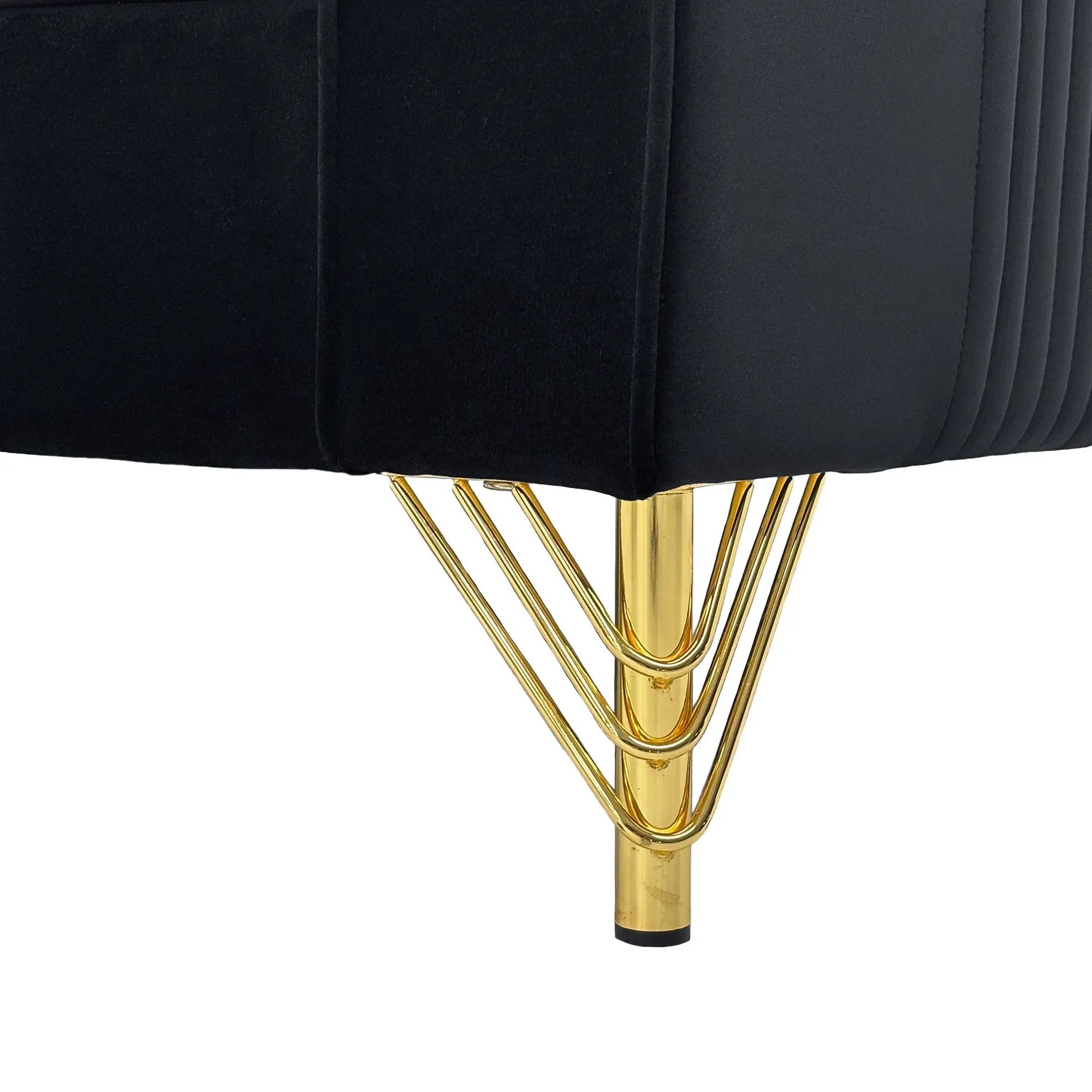 Luxury Velvet Sofa by HouseOfZazla