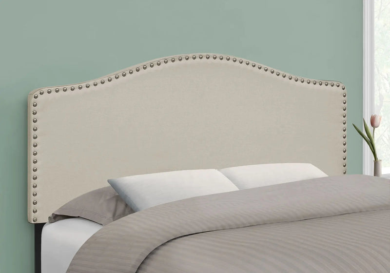Full Size, Bed Headboard Only, Upholstered, Transitional - Beige by Unique Piece Furniture