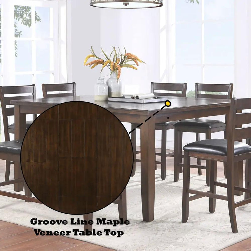 Urbana - Counter Height Table - Espresso by Unique Piece Furniture
