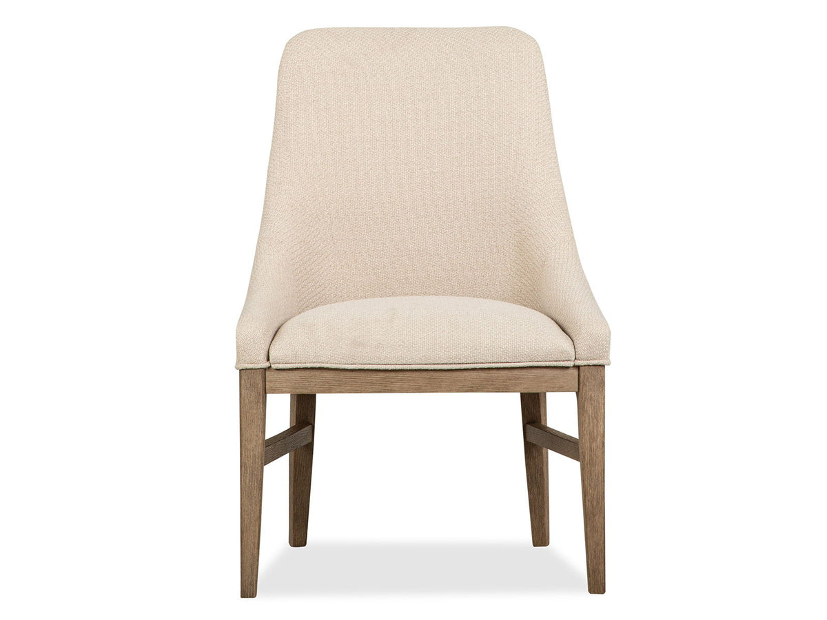 Tristan - Upholstered Arm Chair (Set of 2) - Swiss Coffee, photo 5 of 7