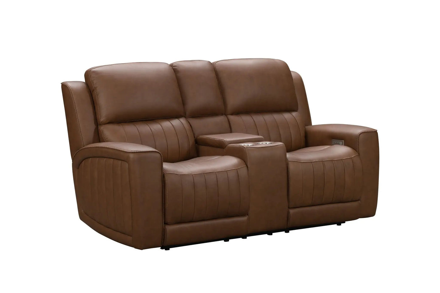 Pierce - Console Loveseat With Power Recline, Power Headrests And Power Lumber-Zero Gravity, Lumbar by Unique Piece Furniture