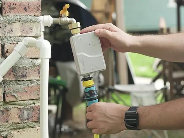 ECOWITT Smart Watering Timer Kit GW1208, Includes WFC01 Sprinkler Timer and GW1200 IoT Gateway, 915 MHz by GreenHaven Gardens