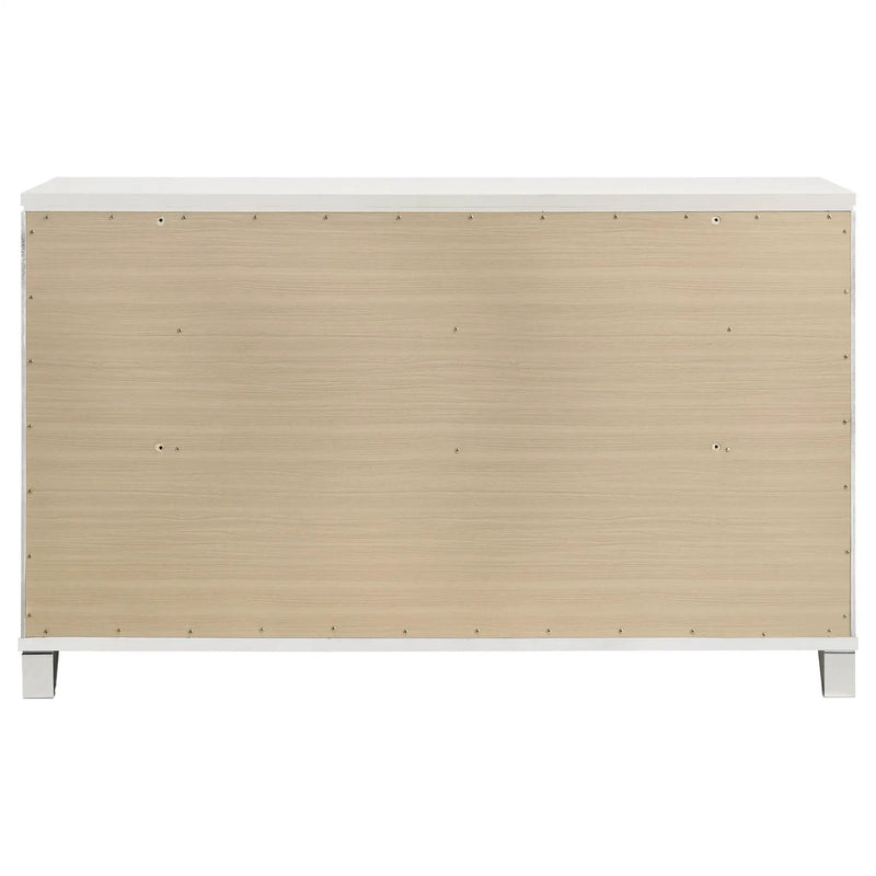 Marmore 9-drawer Dresser Cabinet White by Unique Piece Furniture