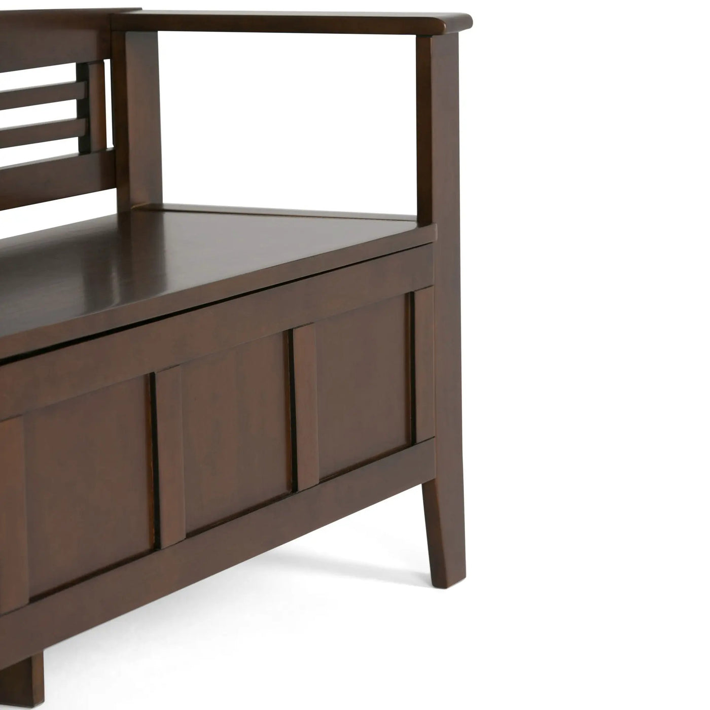 Adams - Entryway Storage Bench Handcrafted by HouseOfZazla