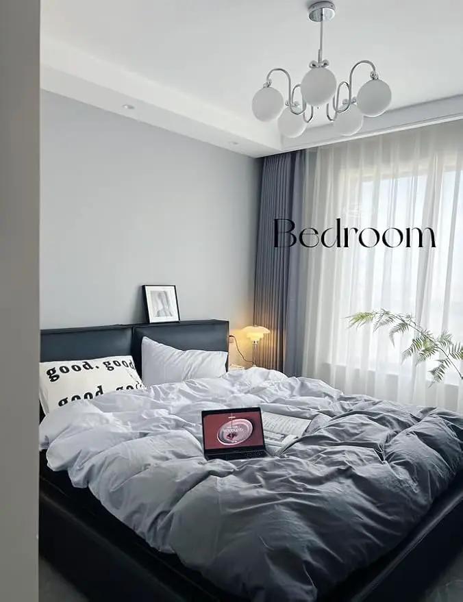 Dimoon 78.7''x17.7'' Grey Peel and Stick Wallpaper Contact Paper Modern Self Adhesive Wall Paper Removable Renter Friendly Textured Solid Color Shelf Cabinet Vinyl Roll (78.7''x17.7'',Silver Grey) by GreenHaven Gardens