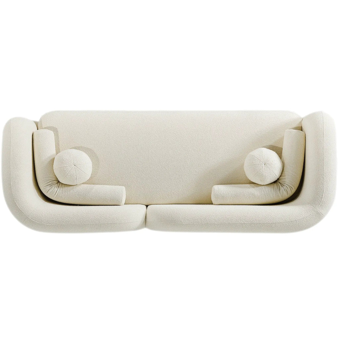 Donna - Japandi Design Boucle Sofa by HouseOfZazla