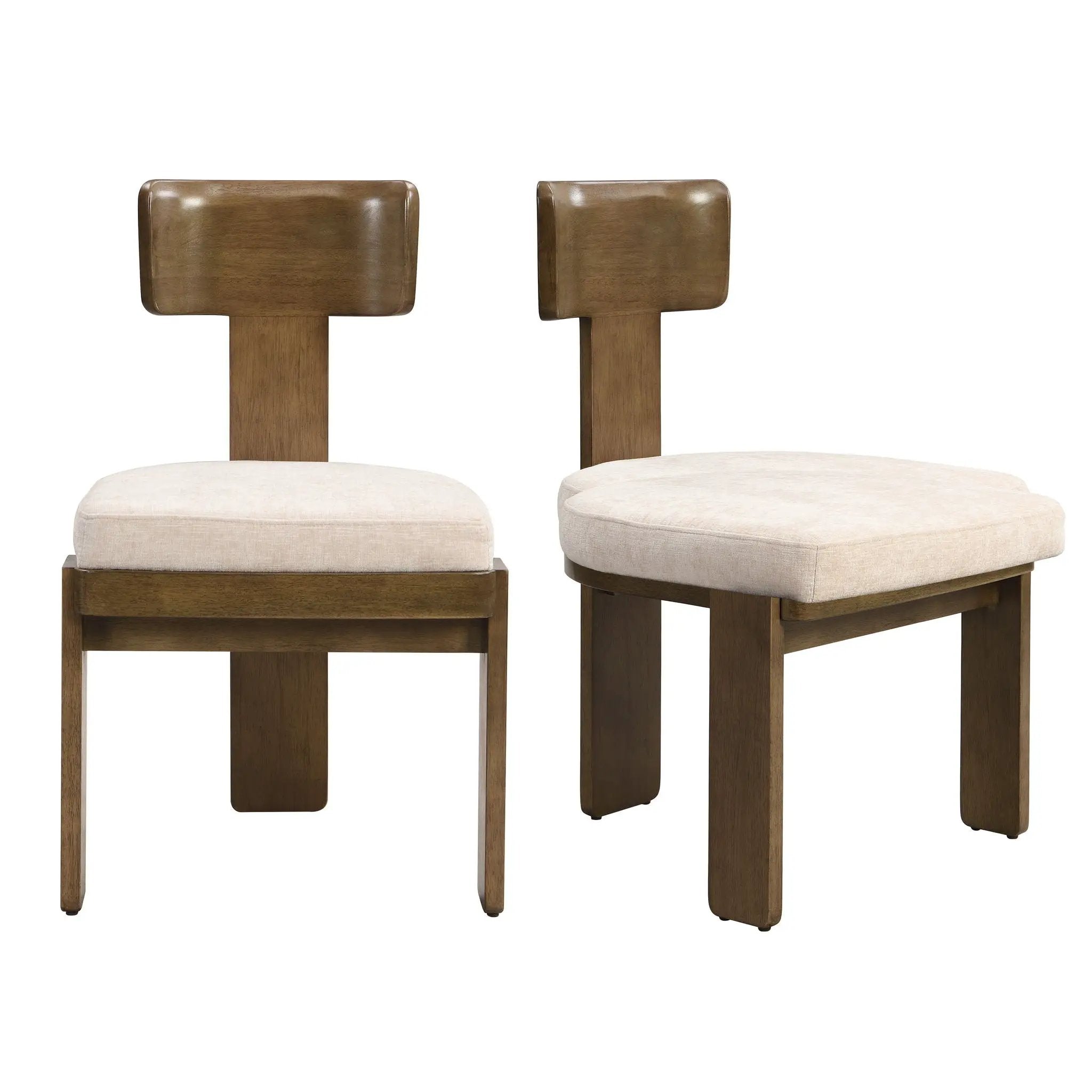 Upholstered Dining Fabric Side Chairs (Set of 2) by HouseOfZazla