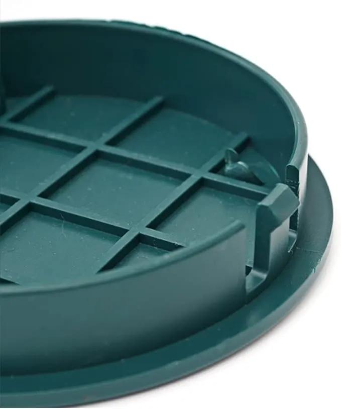 5 Pack Valve Box Cover, ID 5.5" OD 6" Universal Round Valve Box Cover Lid Replacement for Sprinkler System Irrigation Circular Valve Box- Green (5 Pack) by GreenHaven Gardens
