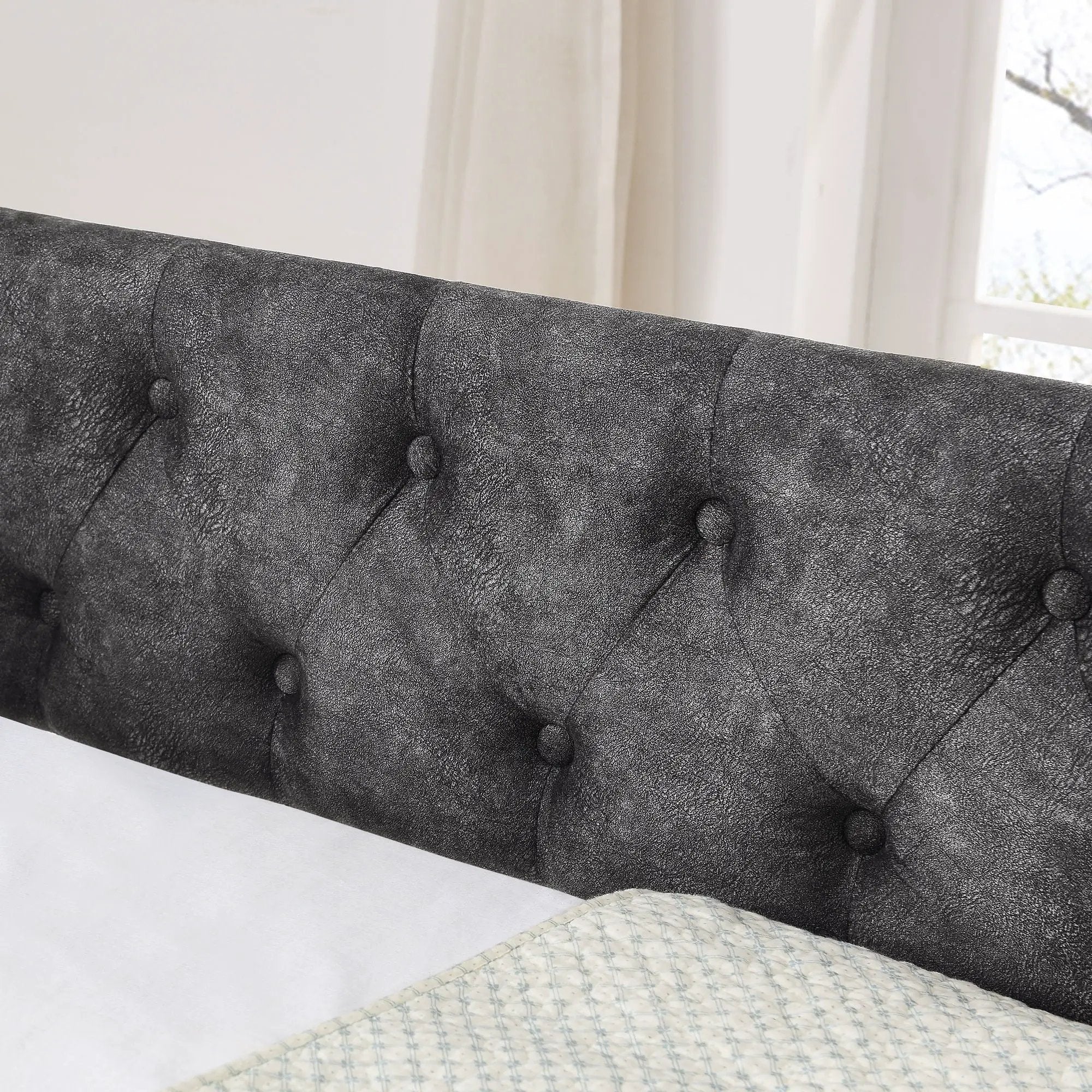Upholstered Daybed With USB Charging & Pull Out Bed by Unique Piece Furniture