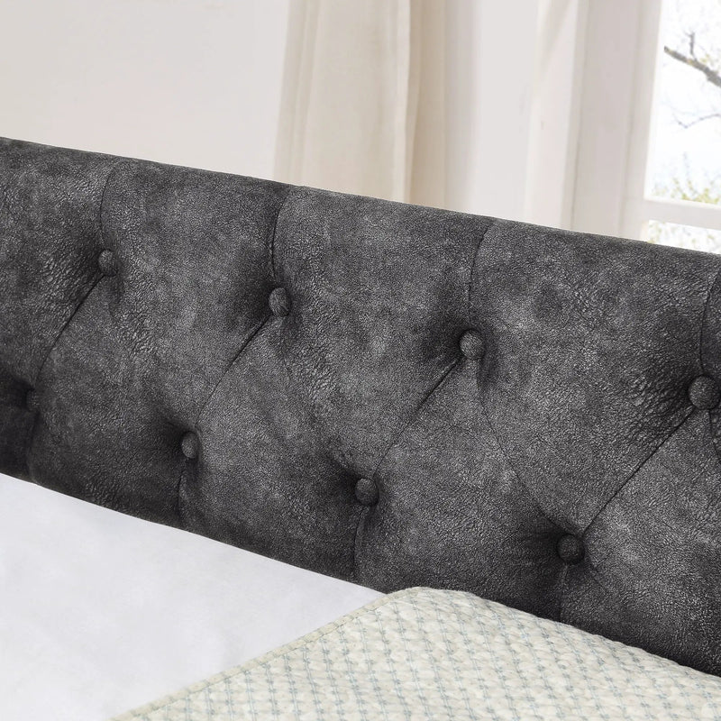 Upholstered Daybed With USB Charging & Pull Out Bed by Unique Piece Furniture