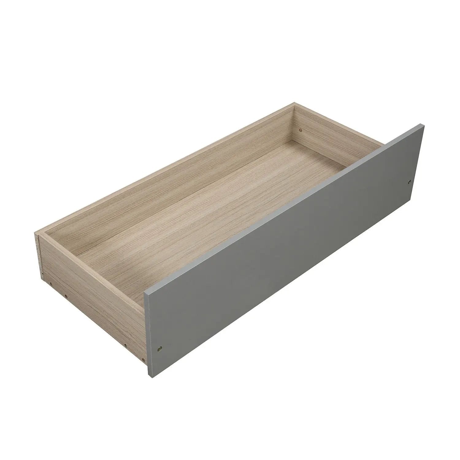 Platform Storage Bed Wood Bed Frame With Two Drawers And Headboard by HouseOfZazla