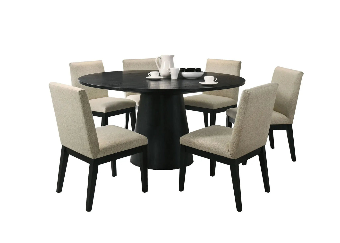 Jasper - Round Dining Table Set by HouseOfZazla