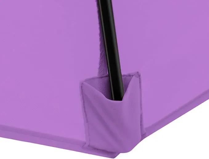 Sunnyglade 9' Patio Umbrella Outdoor Table Umbrella with 8 Sturdy Ribs（Purple） by GreenHaven Gardens