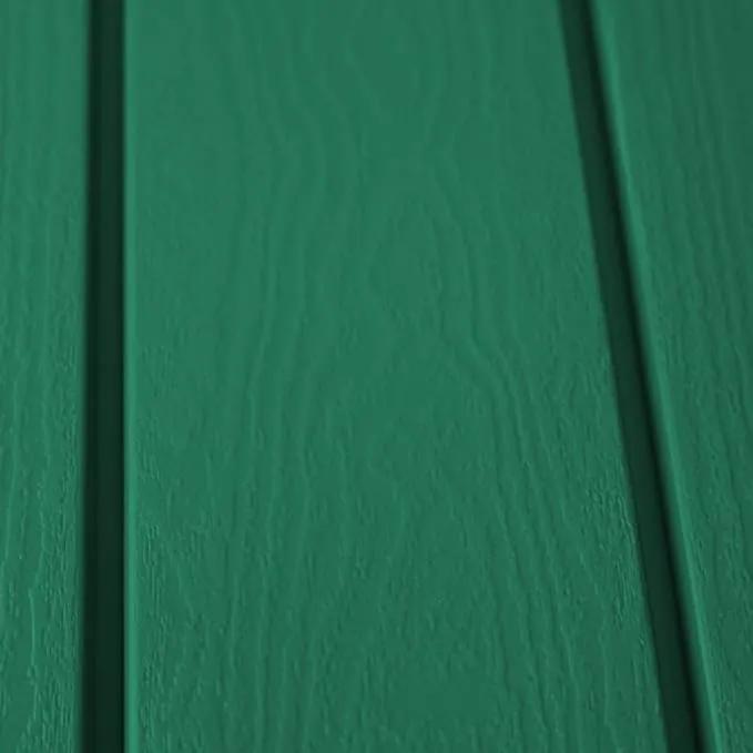 OEF Furnishings Heavy Duty Blow Molded Folding Picnic Table - Green, Black Frame by GreenHaven Gardens