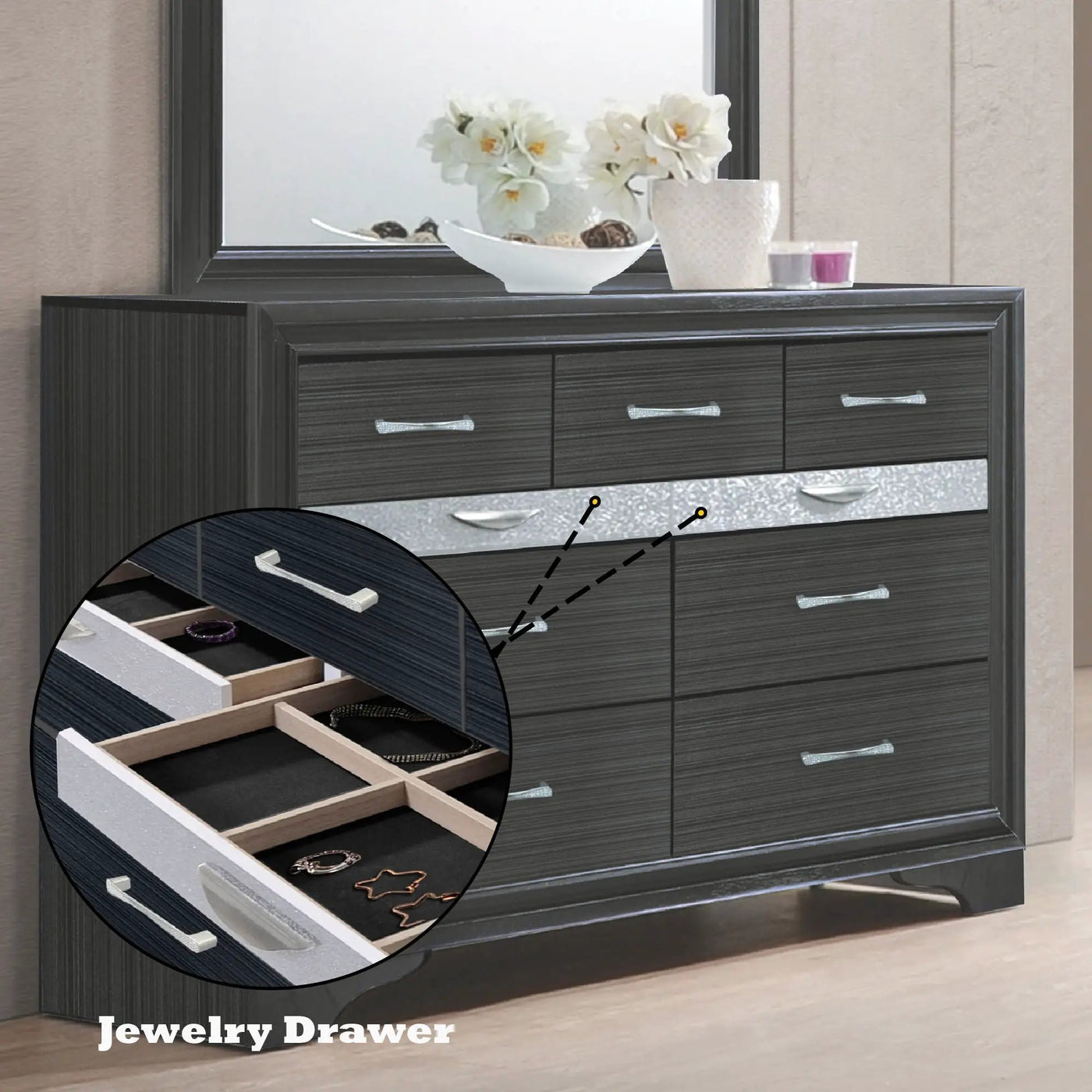 Naima - Versatile Storage Dresser by HouseOfZazla