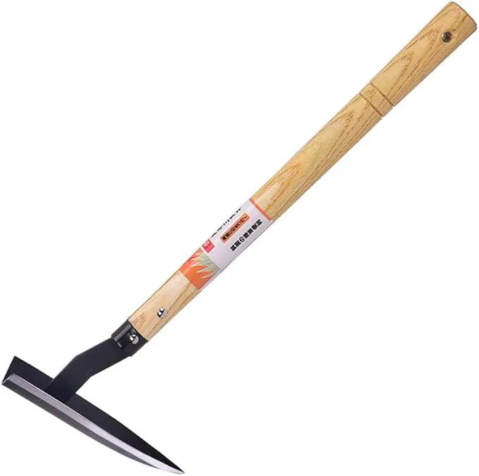 Garden Triangle Hoe Japanese Weeding - Blade Edge is Very Sharp by GreenHaven Gardens