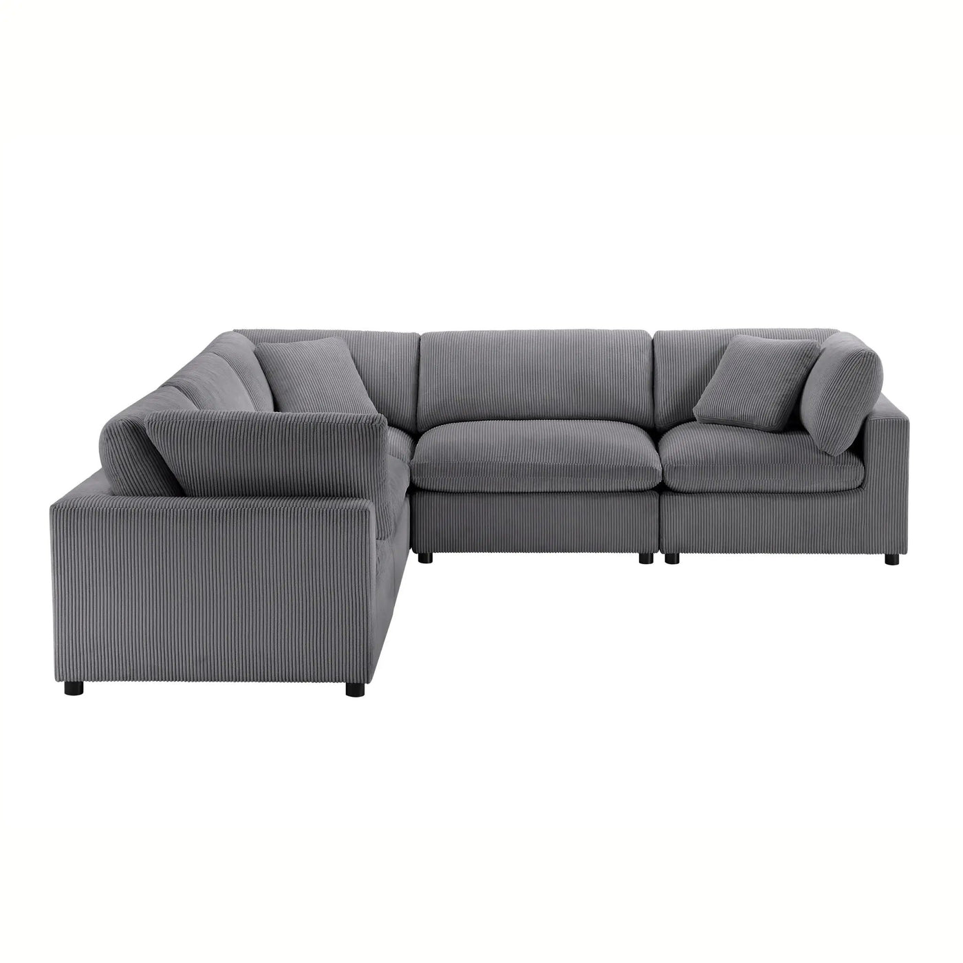Chelsea - Modular 5 Piece Sectional by HouseOfZazla