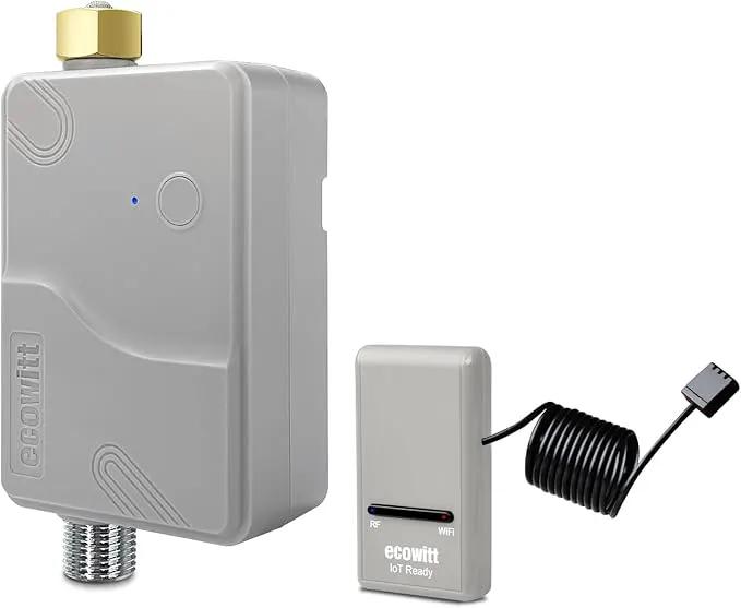 ECOWITT Smart Watering Timer Kit GW1208, Includes WFC01 Sprinkler Timer and GW1200 IoT Gateway, 915 MHz by GreenHaven Gardens