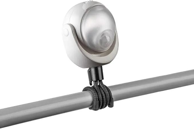 Limitless Innovations Lumenology Portable LED Motion Sensor Light Provides 148 Lumens with a 13 ft Detectable Range and Flexible Tripod Base with Magnetic Option – Indoor/Outdoor (White) by GreenHaven Gardens