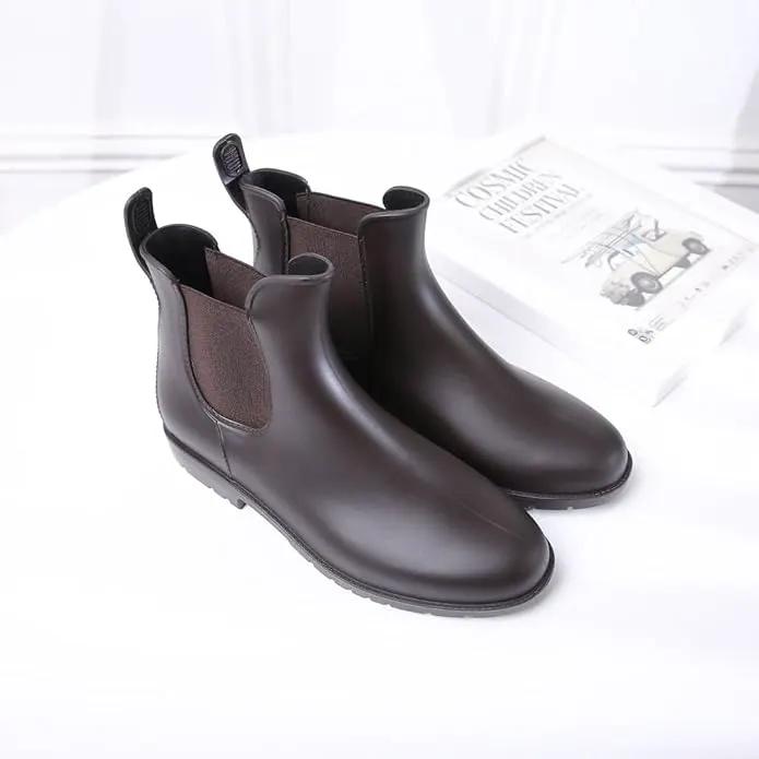 Asgard Women's Ankle Rain Boots Waterproof Chelsea Boots by GreenHaven Gardens