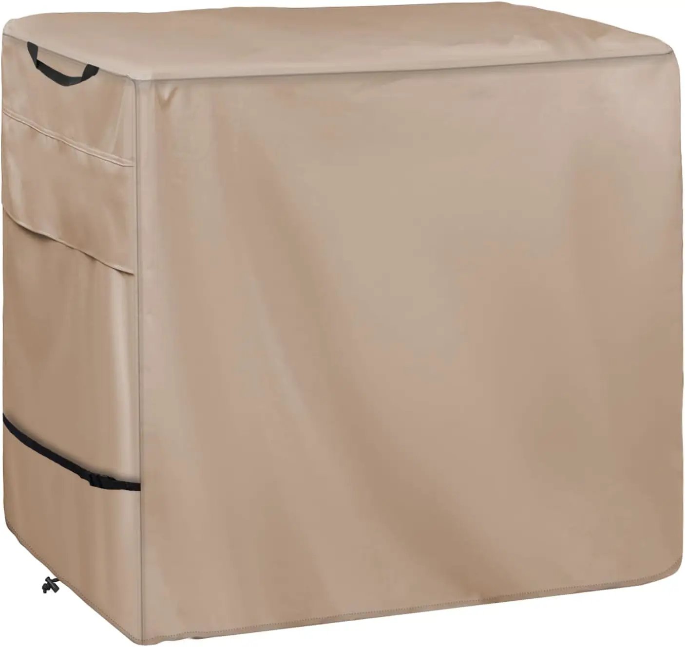Outdoor Prep Table Cover - Heavy Duty Waterproof Cover for Outdoor Stainless Steel Table,Khaki by GreenHaven Gardens
