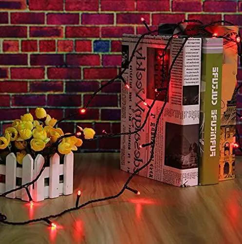 OZS Upgraded 2Pack 164ft 400 LED Christmas String Lights Outdoor Indoor, Extendable Fairy String Lights, Waterproof 8 Modes Green Wire Tree Lights for Holiday Party Christmas Decorations (Red) by GreenHaven Gardens