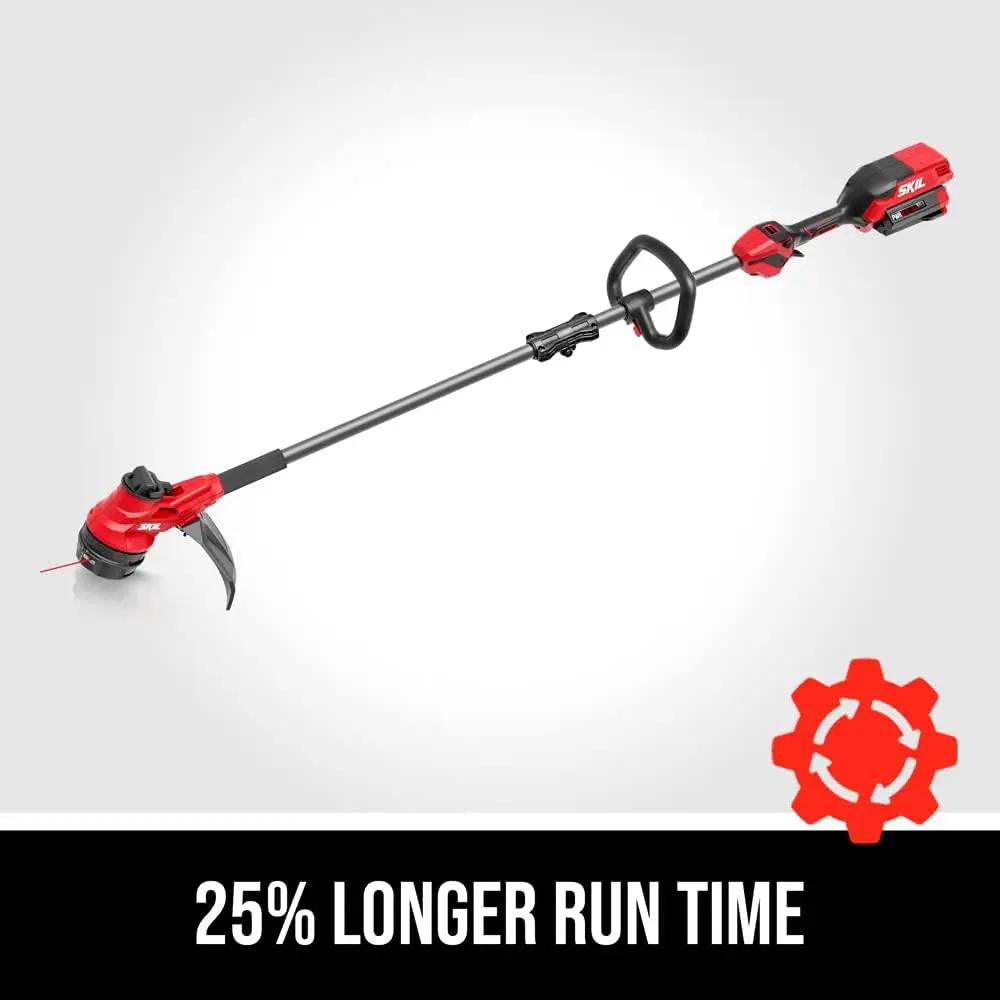 SKIL PWR CORE 40 Brushless 40V 15'' String Trimmer Kit with Smart Load Includes 2.5Ah Battery and Auto PWR Jump Charger- LT4832C-11 by GreenHaven Gardens