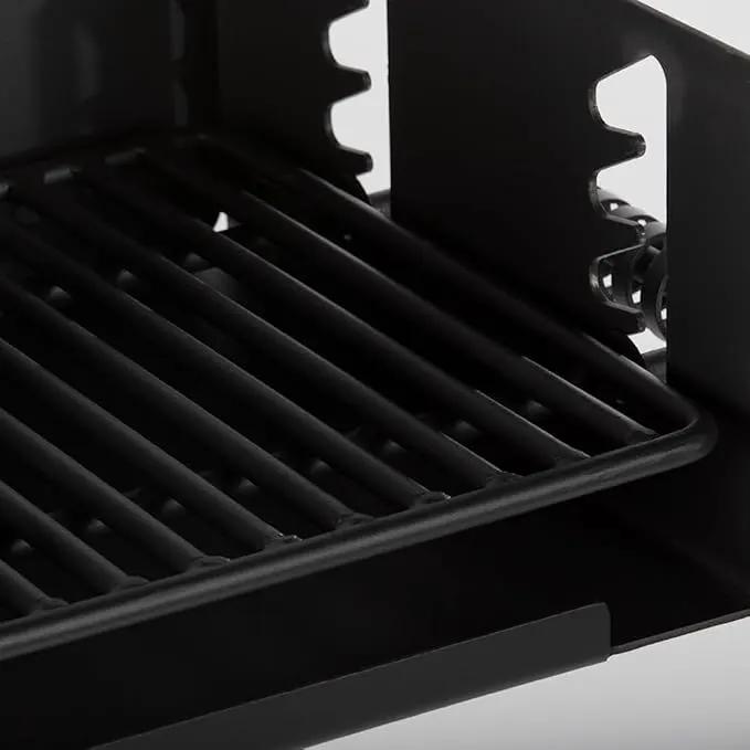 Titan Great Outdoors Park-Style Grill V2, 256 Sq. In Charcoal Grill with Base Anchor, Single Post Outdoor Cooking Backyard BBQ, Camp Grilling Barbecues by GreenHaven Gardens