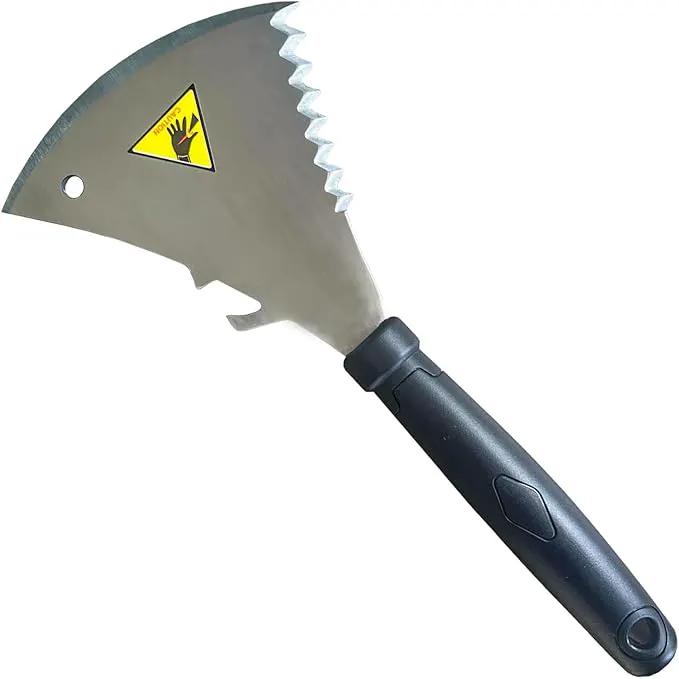 Garden Tool - Yard Tool - Lawn Care - Unique Design - Multifunctional - Hand Garden Tool - Cutting, Tilling, Digging, Weeding, Edging, Uprooting, Loosening Soil - All-in-oneTool Set - Stainless Steel by GreenHaven Gardens