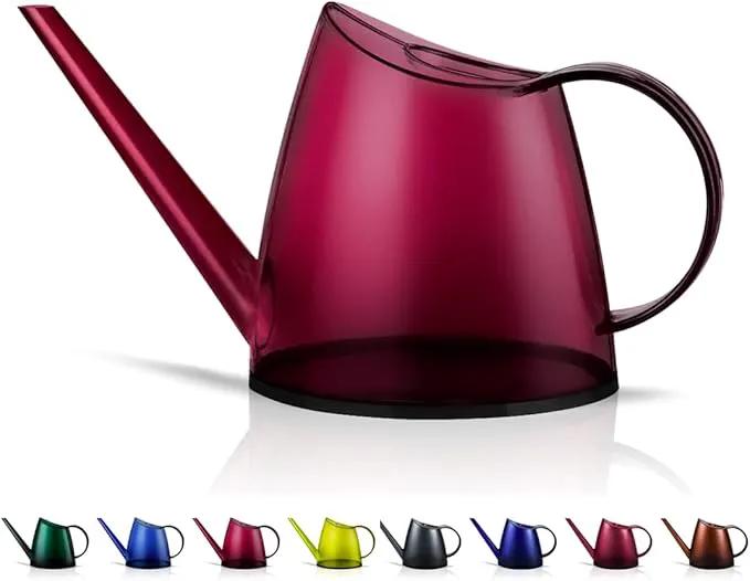 WhaleLife Indoor Watering Can for House Bonsai Plants (1.4L, Red) by GreenHaven Gardens