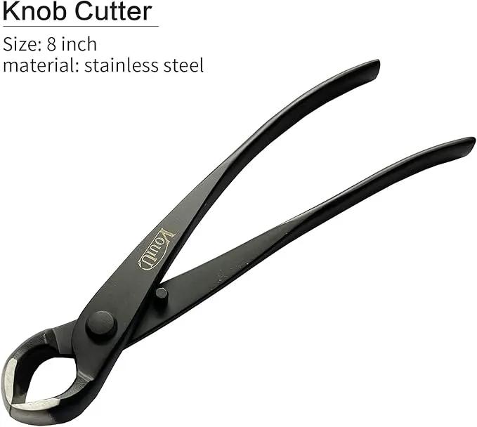 5-Piece Bonsai Tool Set,Knob Cutter,Concave Cutter,Wire Cutter,Jin Pliers,Bonsai Scissors by GreenHaven Gardens