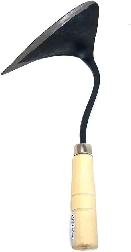 SERENITA Lawn Grass Edger Hoe Garden Tool Weeding Tools for Garden. Homi Korean Plow Easy Digger with Blade. Less Effort Easy Farming Tool by GreenHaven Gardens
