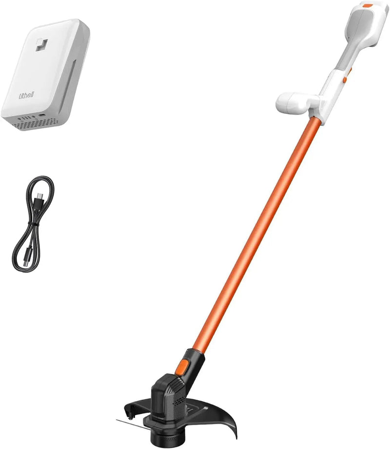 Litheli Cordless Weed Wacker 12 Inch, U20 Handy+ 20V String Trimmer & Weed Eater with 2.0Ah Battery, Grass Trimmer Tools for Garden, Yard and Farm by GreenHaven Gardens